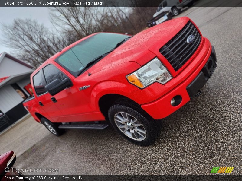 Race Red / Black 2014 Ford F150 STX SuperCrew 4x4