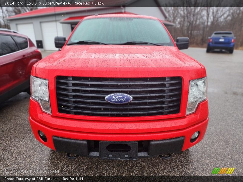 Race Red / Black 2014 Ford F150 STX SuperCrew 4x4