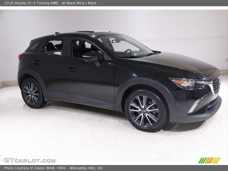 Jet Black Mica / Black 2018 Mazda CX-3 Touring AWD
