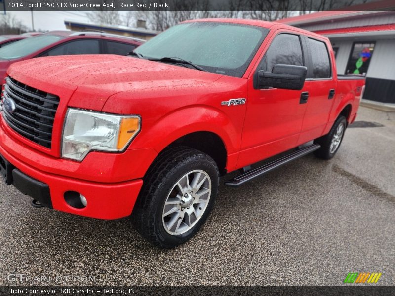 Race Red / Black 2014 Ford F150 STX SuperCrew 4x4