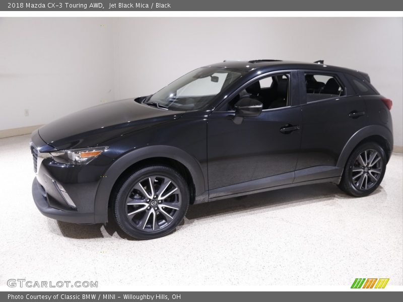 Jet Black Mica / Black 2018 Mazda CX-3 Touring AWD