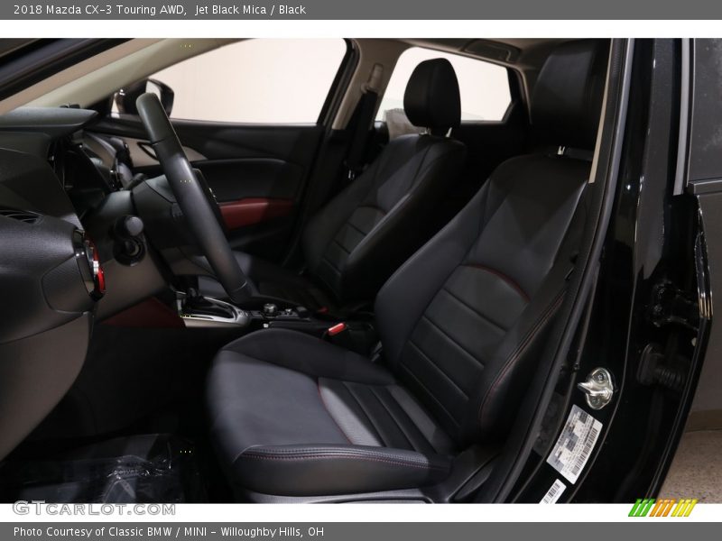 Jet Black Mica / Black 2018 Mazda CX-3 Touring AWD