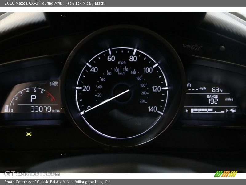 Jet Black Mica / Black 2018 Mazda CX-3 Touring AWD