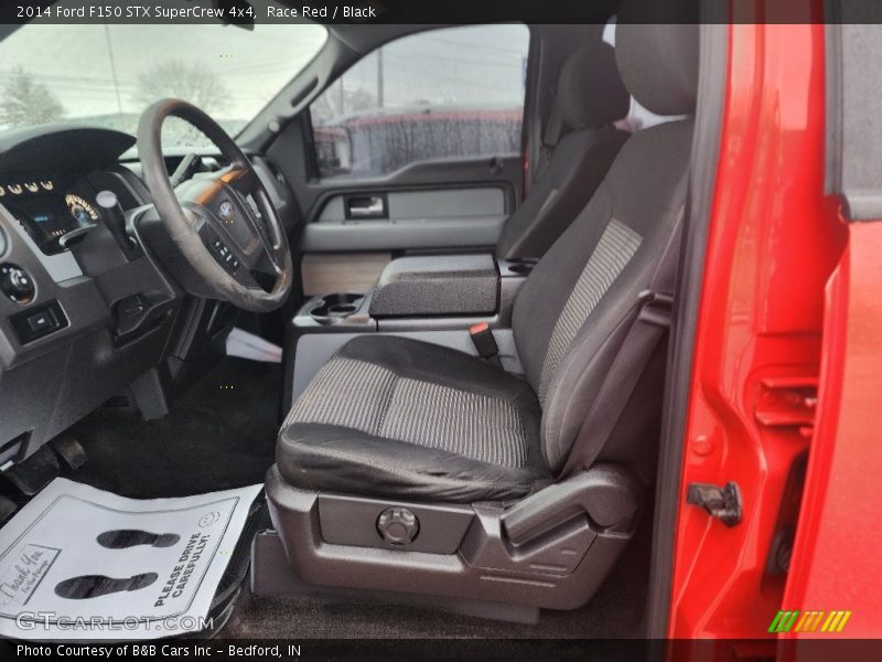 Race Red / Black 2014 Ford F150 STX SuperCrew 4x4
