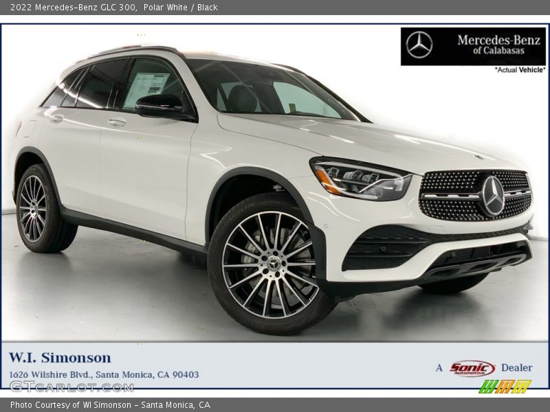 Polar White / Black 2022 Mercedes-Benz GLC 300
