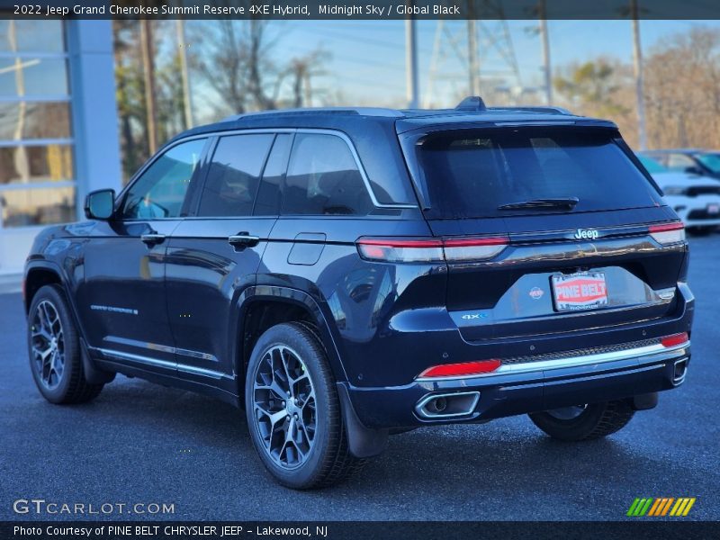 Midnight Sky / Global Black 2022 Jeep Grand Cherokee Summit Reserve 4XE Hybrid