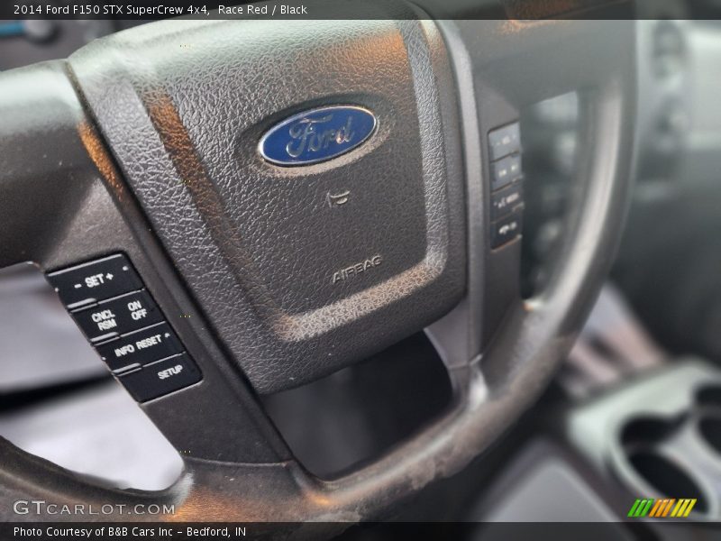 Race Red / Black 2014 Ford F150 STX SuperCrew 4x4