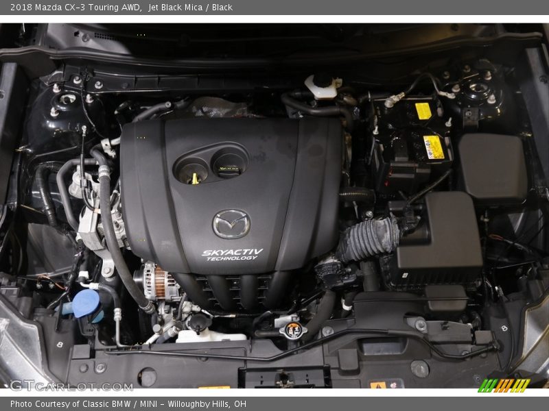 Jet Black Mica / Black 2018 Mazda CX-3 Touring AWD