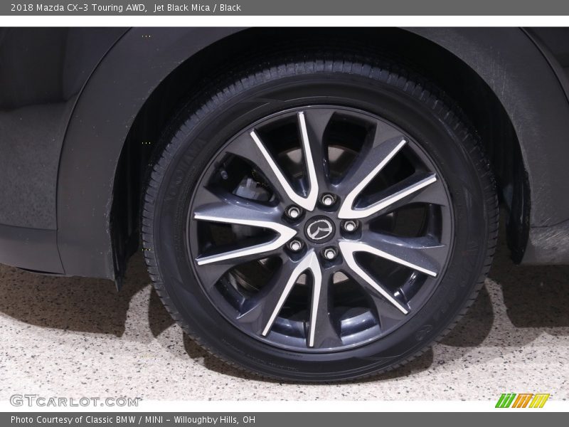 Jet Black Mica / Black 2018 Mazda CX-3 Touring AWD