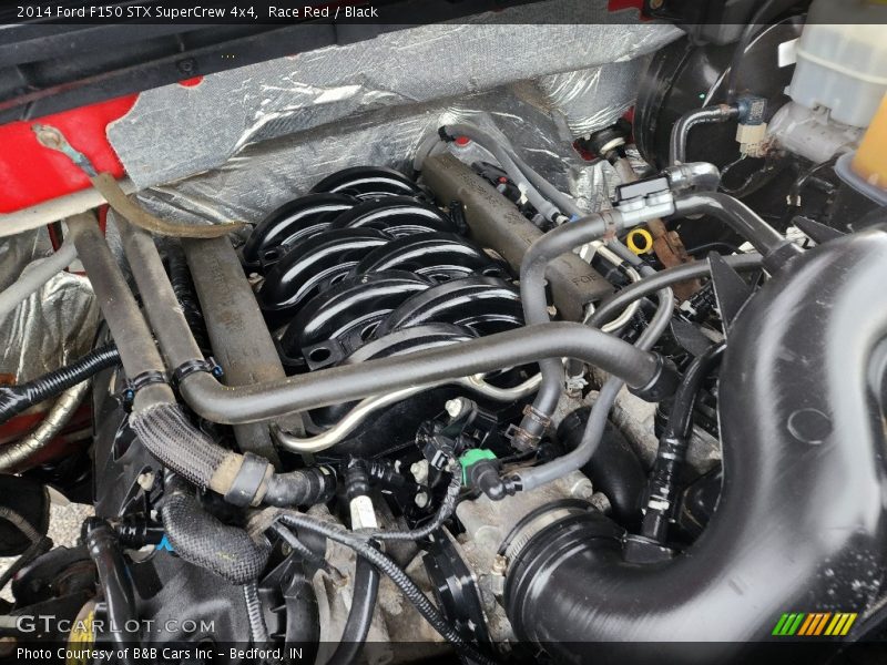Race Red / Black 2014 Ford F150 STX SuperCrew 4x4