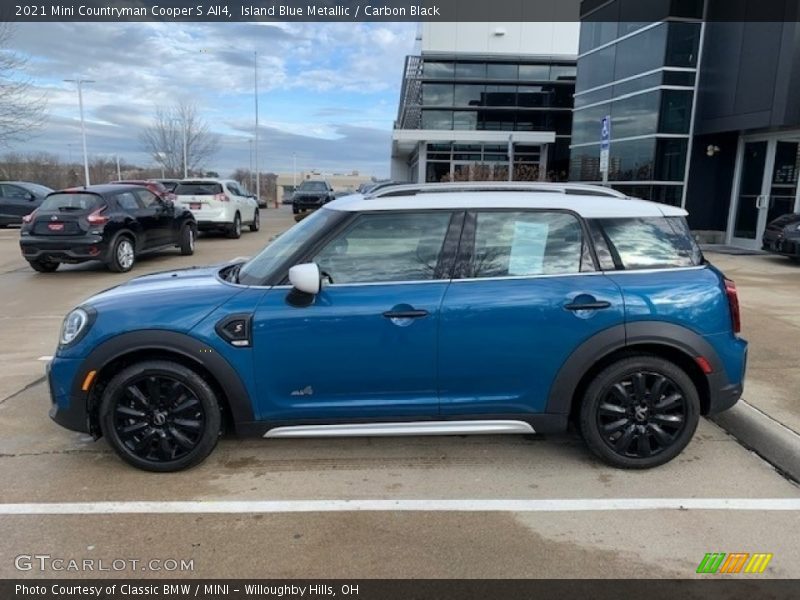  2021 Countryman Cooper S All4 Island Blue Metallic