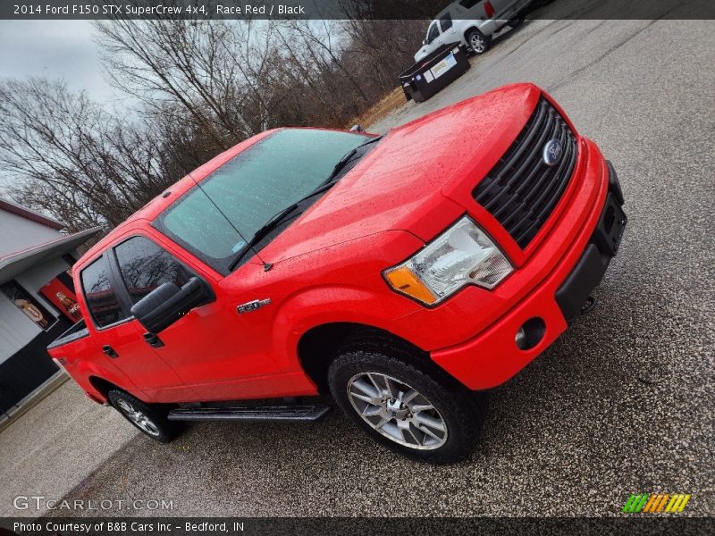 Race Red / Black 2014 Ford F150 STX SuperCrew 4x4