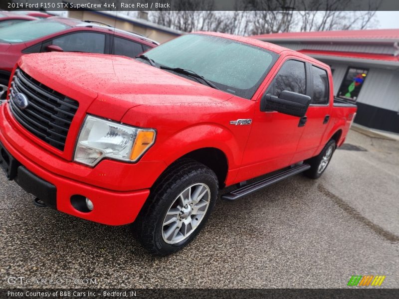 Race Red / Black 2014 Ford F150 STX SuperCrew 4x4