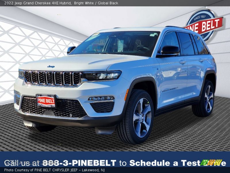 Bright White / Global Black 2022 Jeep Grand Cherokee 4XE Hybrid
