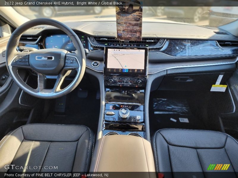 Bright White / Global Black 2022 Jeep Grand Cherokee 4XE Hybrid