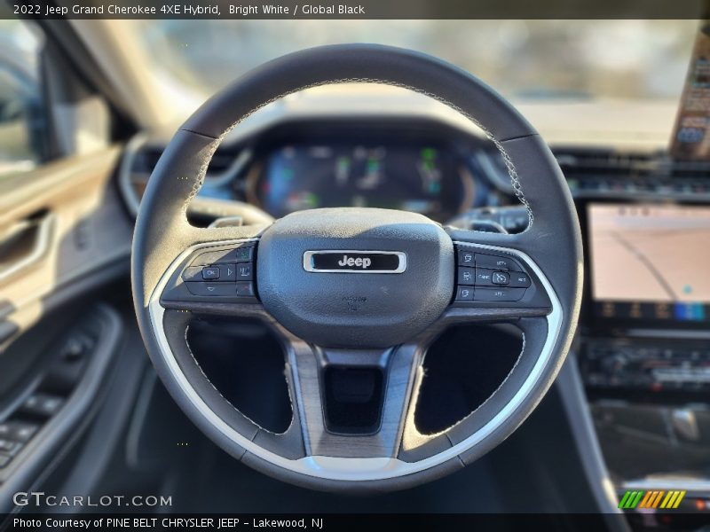 Bright White / Global Black 2022 Jeep Grand Cherokee 4XE Hybrid