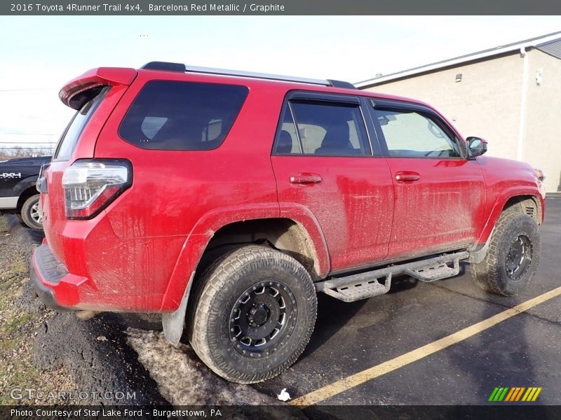 Barcelona Red Metallic / Graphite 2016 Toyota 4Runner Trail 4x4