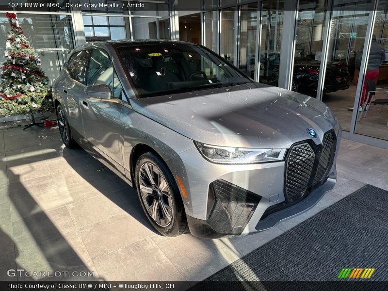 Front 3/4 View of 2023 iX M60