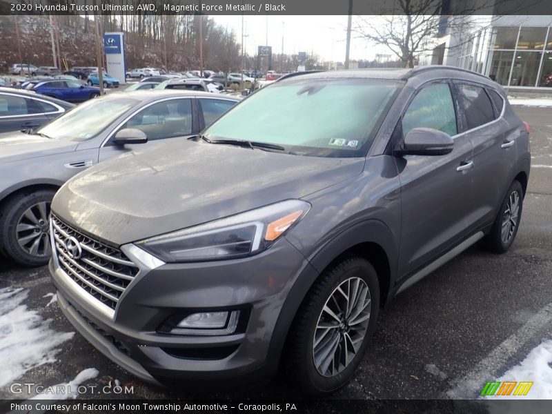 Magnetic Force Metallic / Black 2020 Hyundai Tucson Ultimate AWD