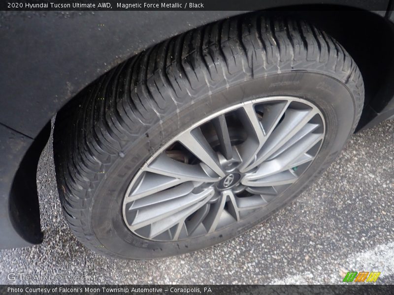 Magnetic Force Metallic / Black 2020 Hyundai Tucson Ultimate AWD