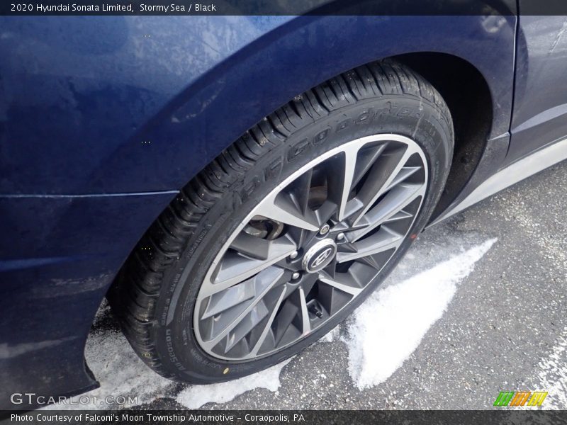 Stormy Sea / Black 2020 Hyundai Sonata Limited