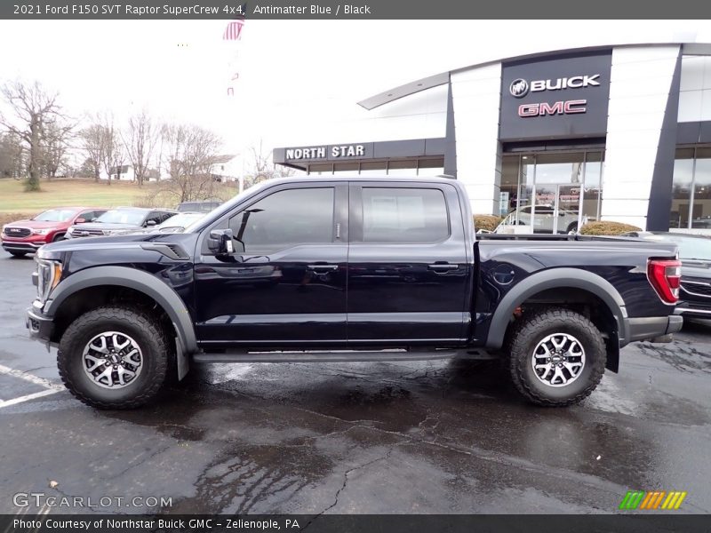  2021 F150 SVT Raptor SuperCrew 4x4 Antimatter Blue