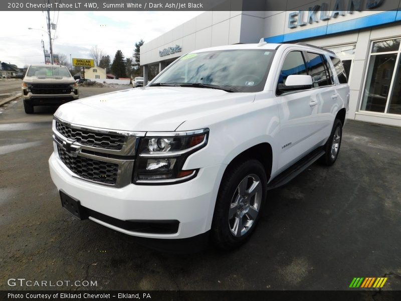 Summit White / Dark Ash/Jet Black 2020 Chevrolet Tahoe LT 4WD