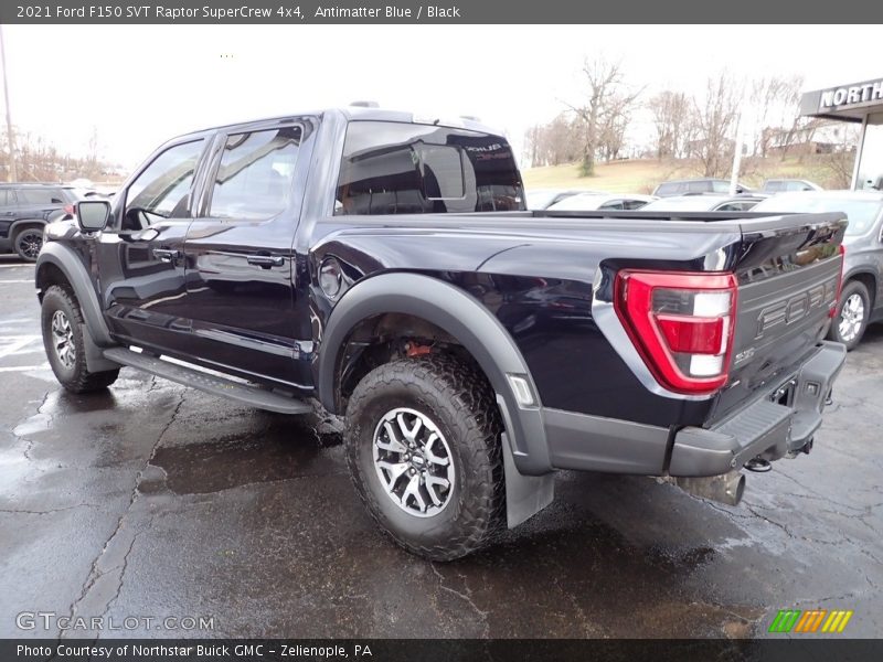 Antimatter Blue / Black 2021 Ford F150 SVT Raptor SuperCrew 4x4