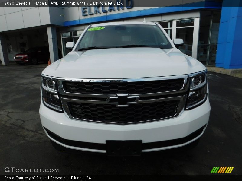 Summit White / Dark Ash/Jet Black 2020 Chevrolet Tahoe LT 4WD