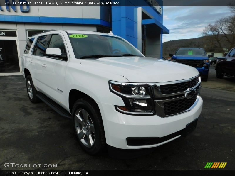 Summit White / Dark Ash/Jet Black 2020 Chevrolet Tahoe LT 4WD
