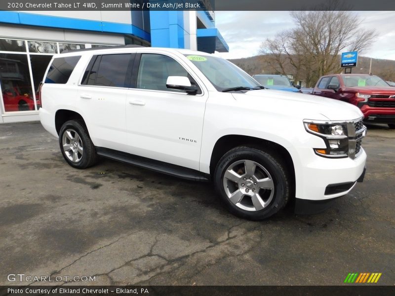 Summit White / Dark Ash/Jet Black 2020 Chevrolet Tahoe LT 4WD