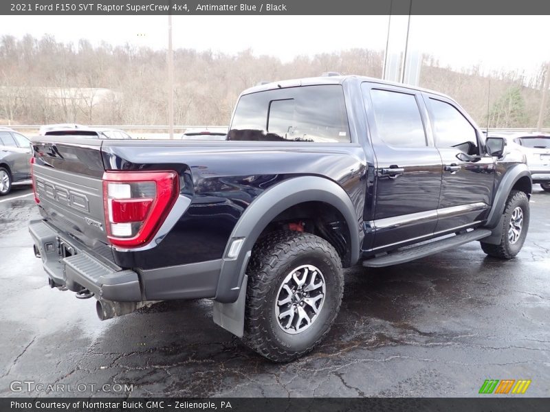 Antimatter Blue / Black 2021 Ford F150 SVT Raptor SuperCrew 4x4