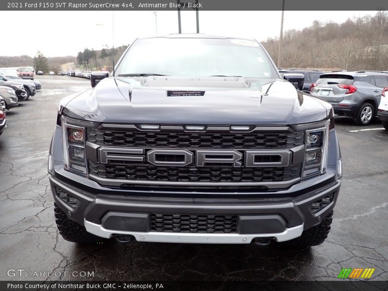 Antimatter Blue / Black 2021 Ford F150 SVT Raptor SuperCrew 4x4