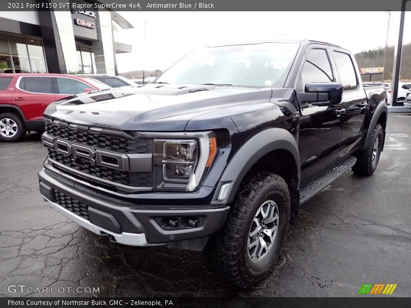 Antimatter Blue / Black 2021 Ford F150 SVT Raptor SuperCrew 4x4