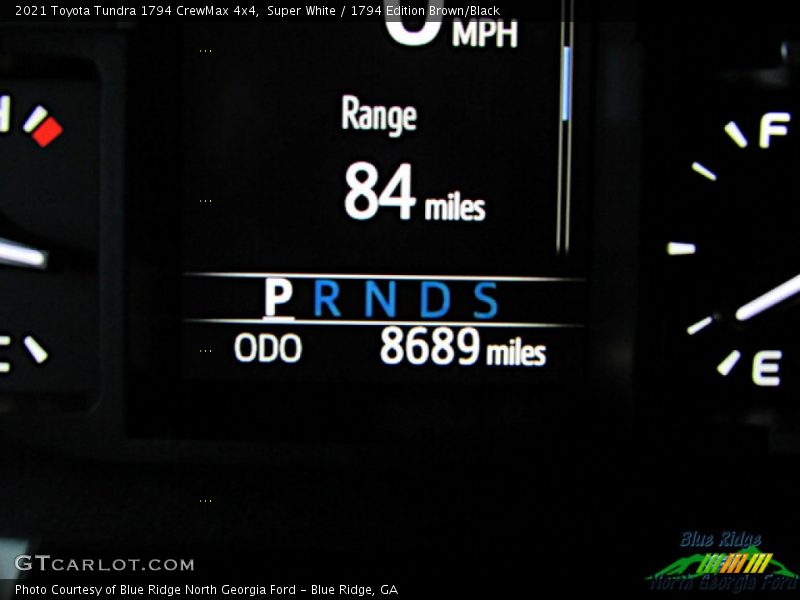 Super White / 1794 Edition Brown/Black 2021 Toyota Tundra 1794 CrewMax 4x4