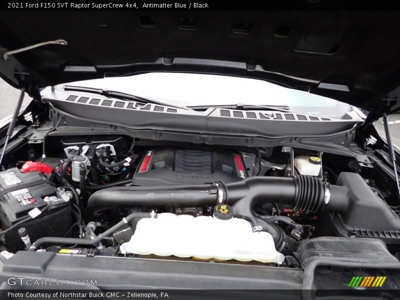  2021 F150 SVT Raptor SuperCrew 4x4 Engine - 3.5 Liter Twin-Turbocharged DOHC 24-Valve EcoBoost V6