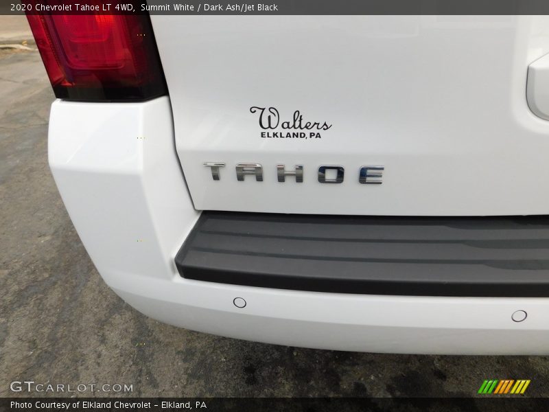 Summit White / Dark Ash/Jet Black 2020 Chevrolet Tahoe LT 4WD