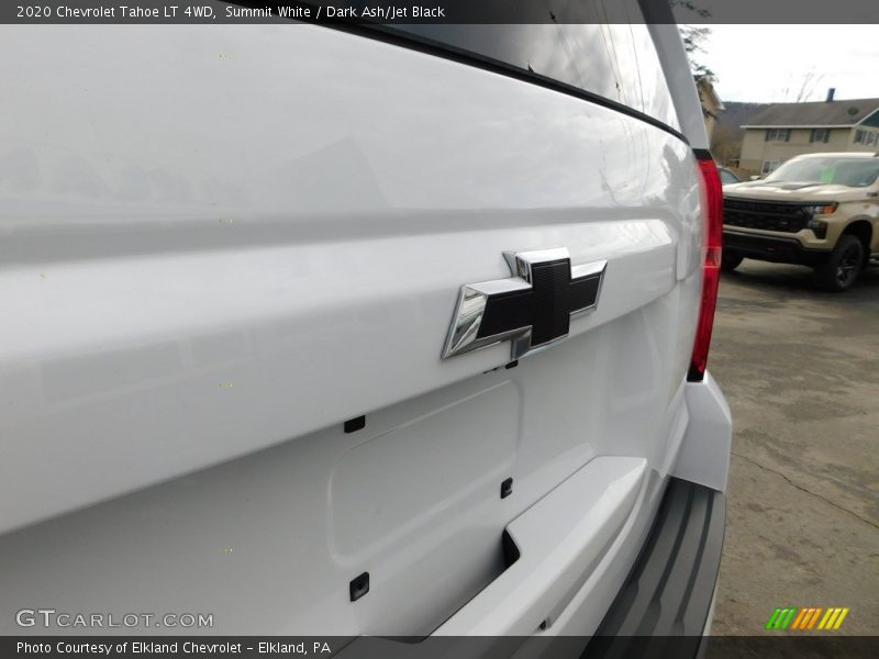 Summit White / Dark Ash/Jet Black 2020 Chevrolet Tahoe LT 4WD