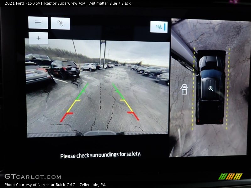 Antimatter Blue / Black 2021 Ford F150 SVT Raptor SuperCrew 4x4