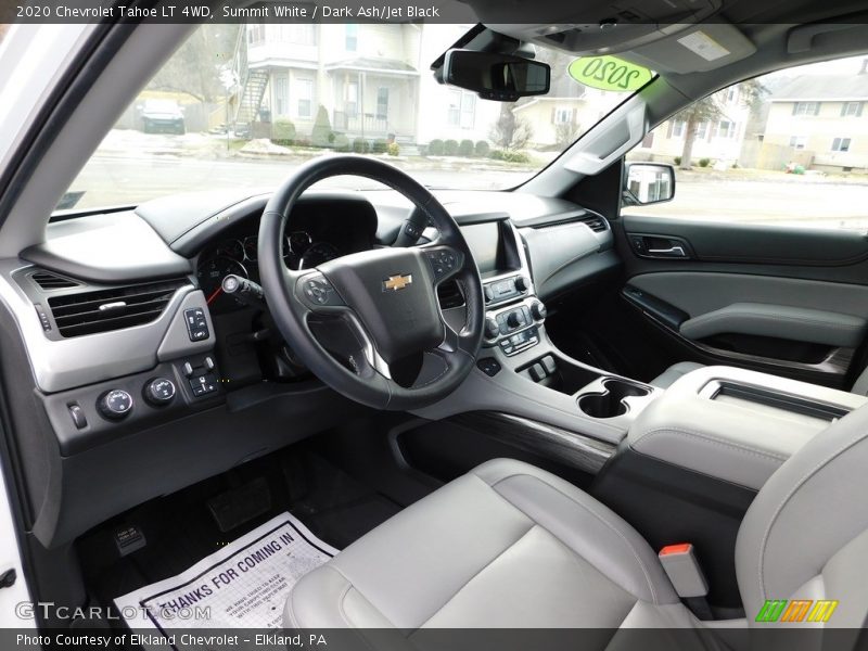 Summit White / Dark Ash/Jet Black 2020 Chevrolet Tahoe LT 4WD