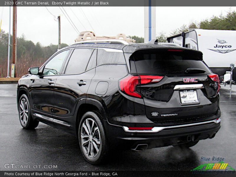 Ebony Twilight Metallic / Jet Black 2020 GMC Terrain Denali