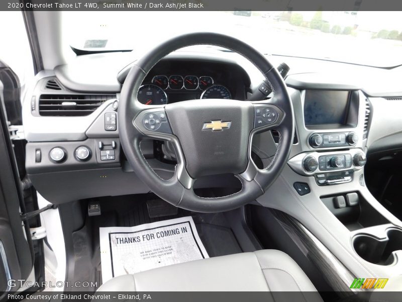 Summit White / Dark Ash/Jet Black 2020 Chevrolet Tahoe LT 4WD