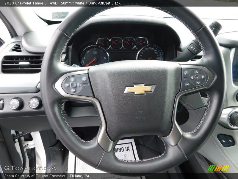 Summit White / Dark Ash/Jet Black 2020 Chevrolet Tahoe LT 4WD
