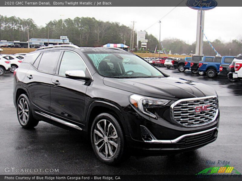 Ebony Twilight Metallic / Jet Black 2020 GMC Terrain Denali
