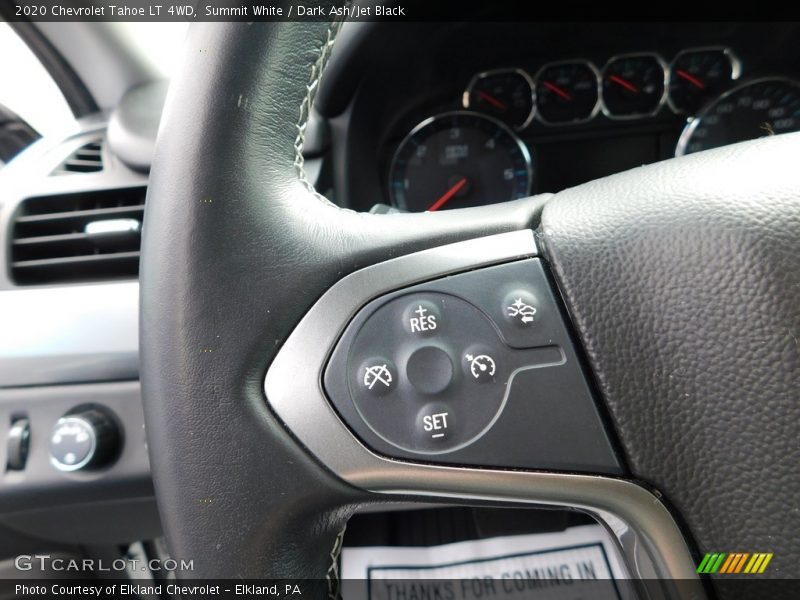Summit White / Dark Ash/Jet Black 2020 Chevrolet Tahoe LT 4WD