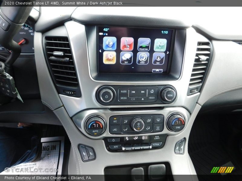Summit White / Dark Ash/Jet Black 2020 Chevrolet Tahoe LT 4WD