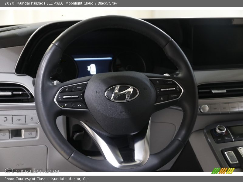 Moonlight Cloud / Black/Gray 2020 Hyundai Palisade SEL AWD