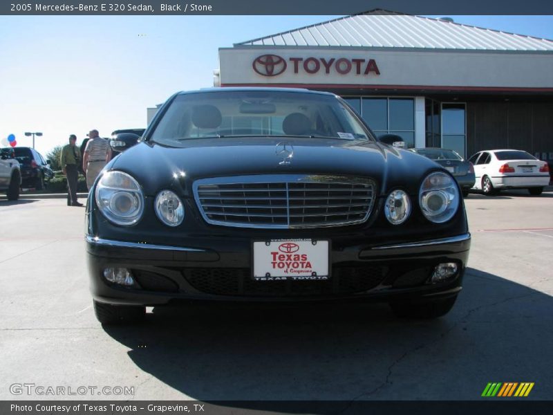 Black / Stone 2005 Mercedes-Benz E 320 Sedan