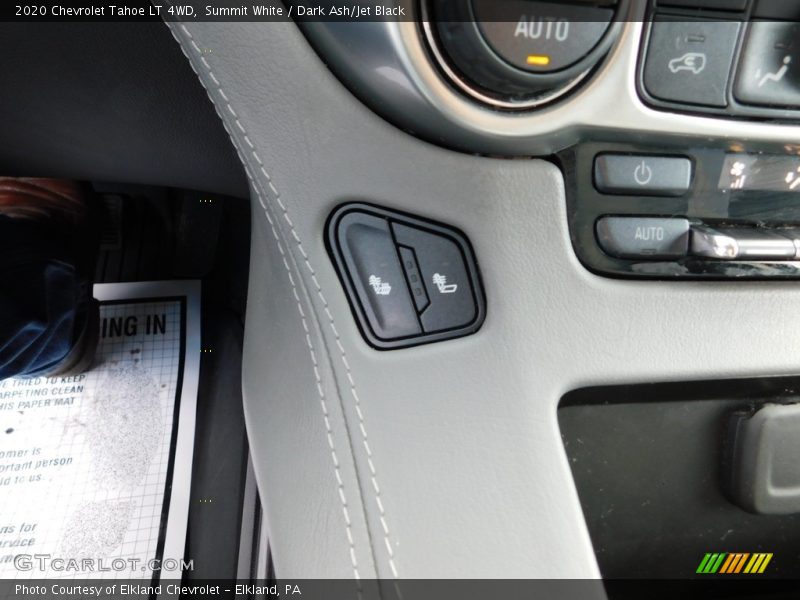 Summit White / Dark Ash/Jet Black 2020 Chevrolet Tahoe LT 4WD