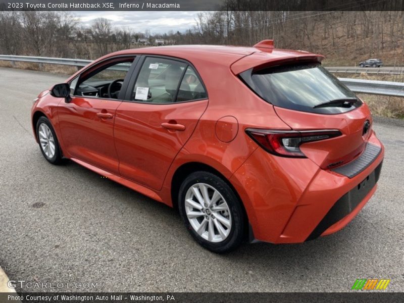  2023 Corolla Hatchback XSE Inferno
